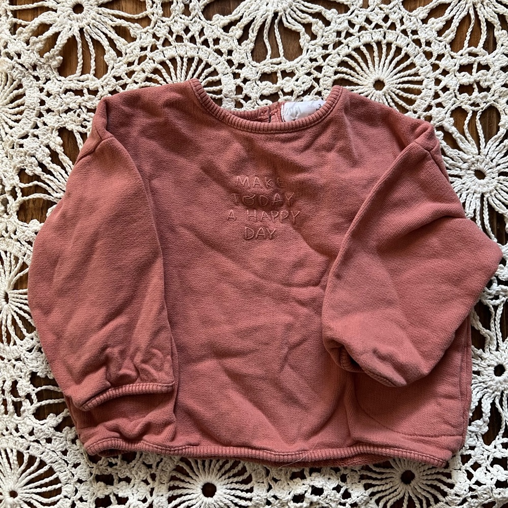 ZARA baby sweatshirt